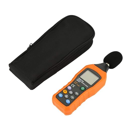 Decibel Meter Sound Level Reader, MS6708 Portable Digital LCD Noise Level Meter Tester Measurement Range 30-130 dBA A/C Mode Accuracy: ±1.5dB