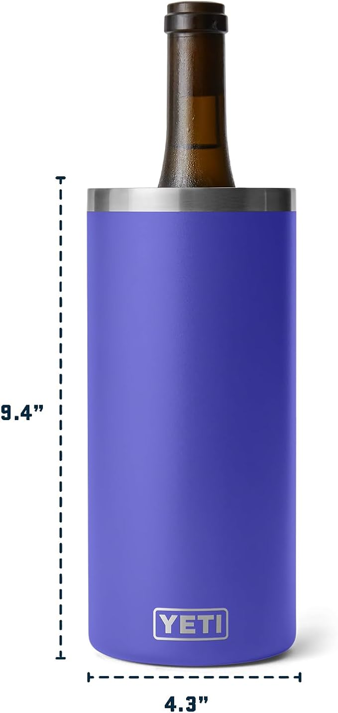 YETI Rambler Wine Chiller, Fits Most Wine Bottles