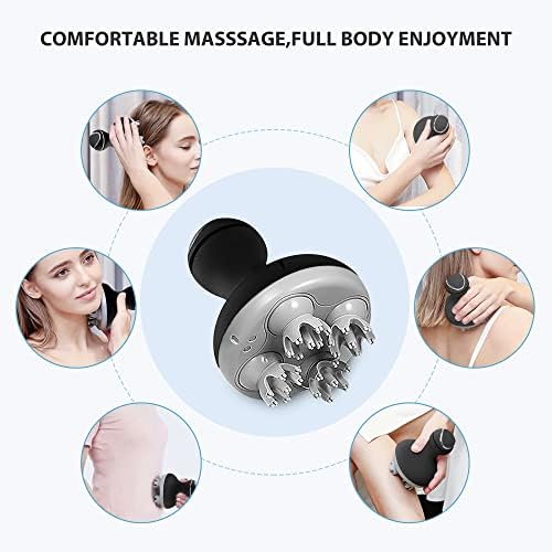 COMFIER Electric Scalp Massager, Waterproof Head Massage & USB Cable 1M,Type C Charger Cord, Charging Cable