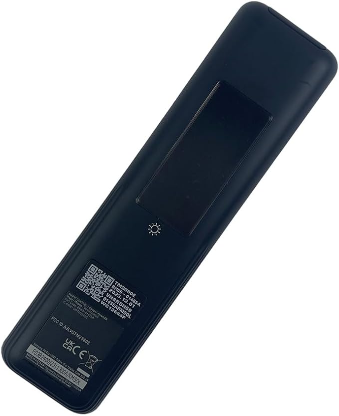 Original Samsung BN59-01455A Solar Voice Remote Control for Samsung Smart TVs, Compatible with The Frame NEO QLED Series 4K Includes Netflix, Prime Video & Disney+ Shortcuts