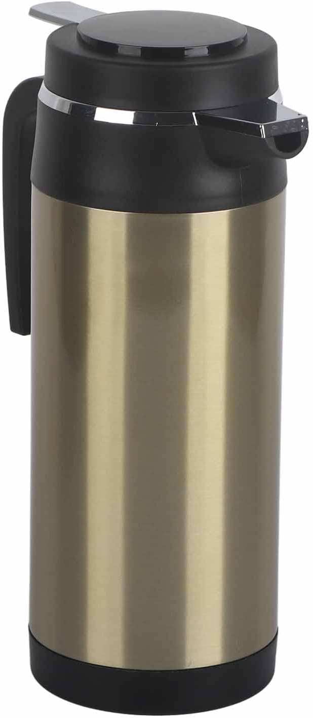 Keenso Car Kettle Boiler 1200ML 24V Stainless Steel Electric Incar Kettle Car Heating Cup Travel Thermoses Heating Water Bottle for Water Tea Coffee Milk(24V)