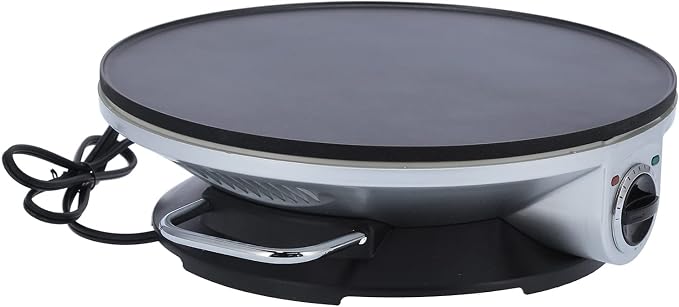 Pancake Machine, Non Stick Three Temperature Control Electric Crepe Maker 13 inch for Hotel for Home Use for Restaurant for Coffee Shop
