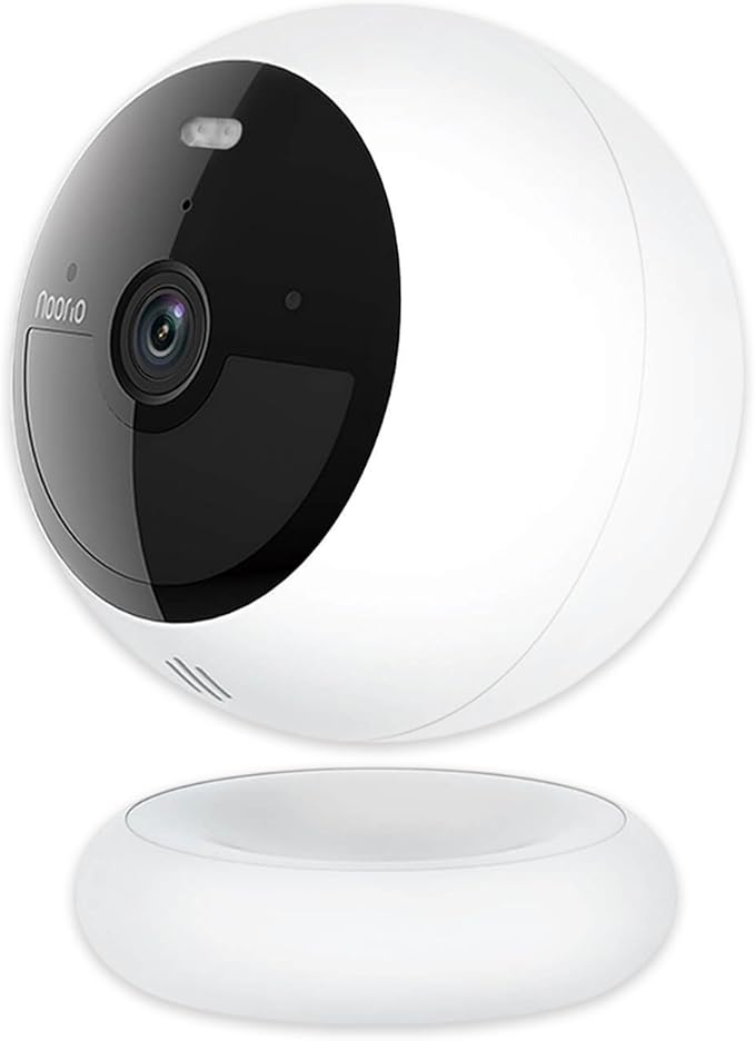 Noorio Security Camera Wireless Outdoor, Magnetic Cameras for Home Security 1080P, Battery Powered WiFi Indoor Camera, AI Motion Detection, Color Night Vision, 2-Way Talk, B200