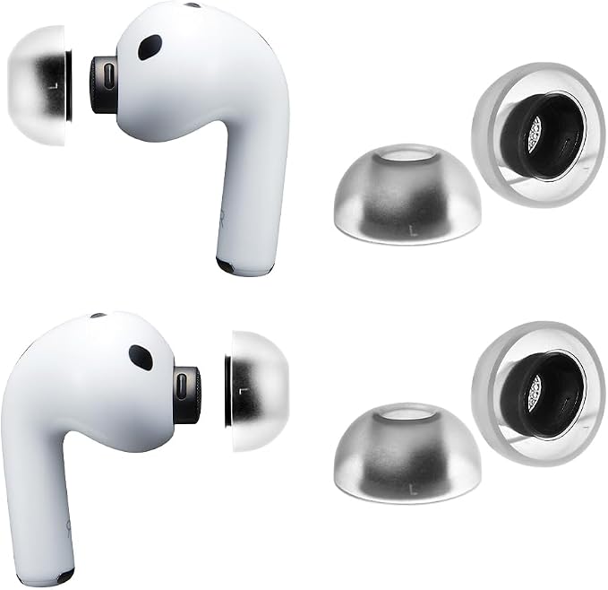AZLA MAX AirPods Pro 3 Ear Tips, Medical Silicone Ear Tip Replacement