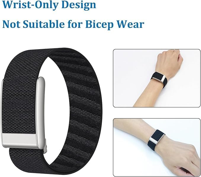 DADO Nylon Soft Band Compatible with WHOOP 5.0, One, Peak, and Life | Adjustable, Durable & Secure Fit Strap | NOT for Gen 4