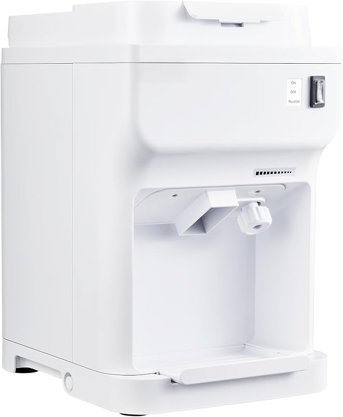 VEVOR Ice Shaver Machine Electric Snow Cone Machine, 265 LBS/H Shaved Ice Machine 250W Ice Crusher Triple Blades Tabletop Shaved Ice Maker with Adjustable Fineness for Home and Commercial Use