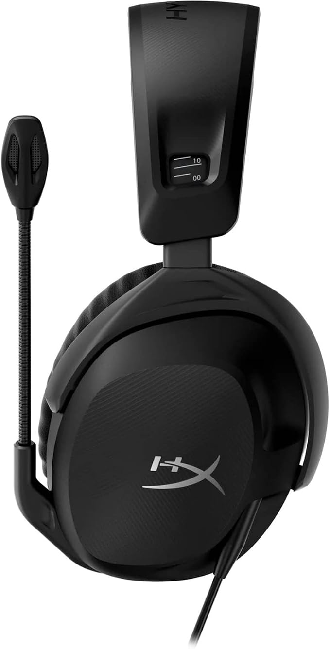 HyperX Cloud Stinger 2 – Gaming Headset, DTS Headphone:X Spatial Audio, Lightweight Over-Ear Headset with mic, Swivel-to-Mute Function, 50mm Drivers, PC Compatible, Black (Pack of 10)