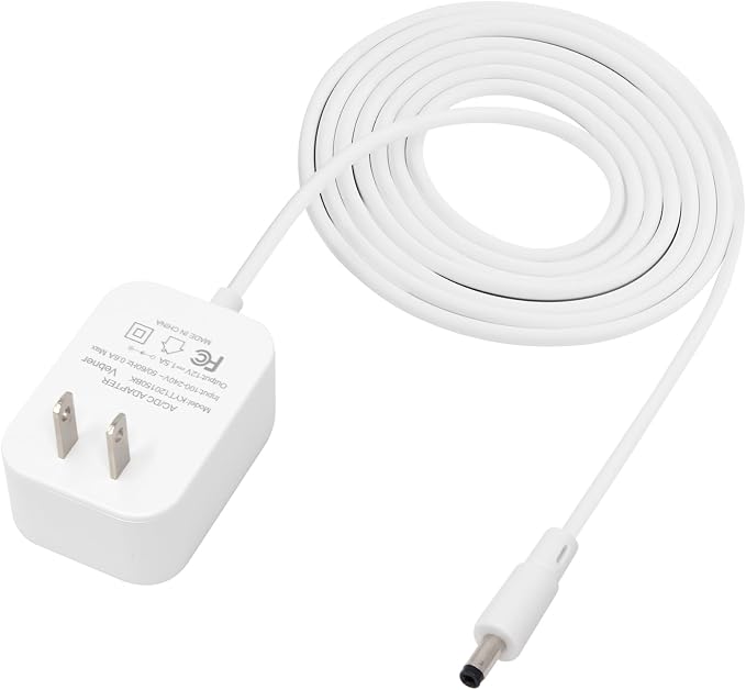 15W Power Adapter Compatible with Amazon Echo Spot, Echo Dot (3rd, 4th & 5th Generation), Amazon Echo Pop, Amazon Echo Pop Kids (6-Foot)