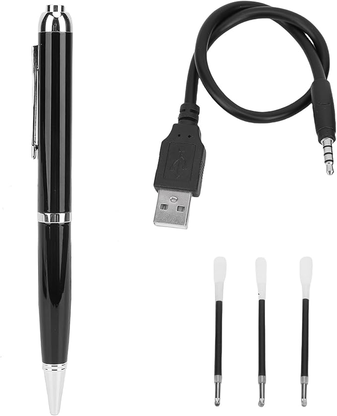 Intelligent Transcription Voice Recorder Pen, 5.3 AI Real Time Translation Language Learning Assistant, for Business Meeting Learning (16GB)