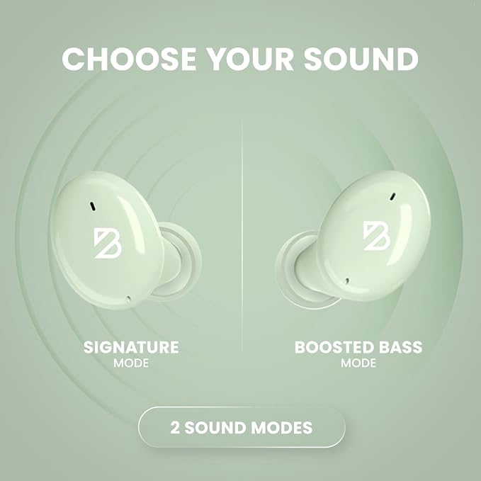 Back Bay Audio Wireless Earbuds for Small Ears, Award-Winning Sound w/Bass Mode, Durable Sweatproof Bluetooth Earbuds, Comfortable for All Ears