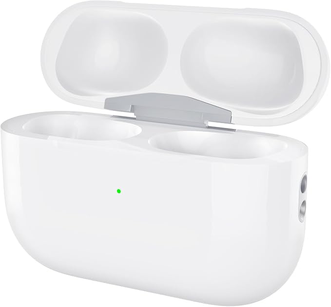 Charging Case for AirPods Pro 1st/2nd Generation, Charger Port for Airpod Pro 2nd/1st Replacement Charger Case Built-in 660 mAh Battery Support Wireless & Wired -No Earbuds (USB-C Port)
