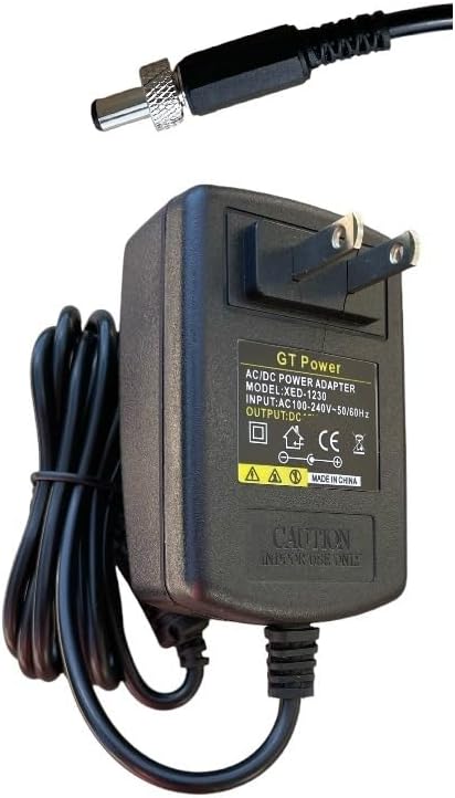 Locking Ring AC Adapter Power Supply Compatible with Blackmagic Design ATEM Mini Pro and ATEM Mini Pro ISO