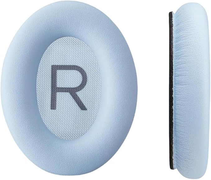 Ear Cushions and Headband Cushion Foam for Bose QuietComfort 45 (QC45) Headphones Accessories Easy to Install （45） (（45-Sky Blue）)