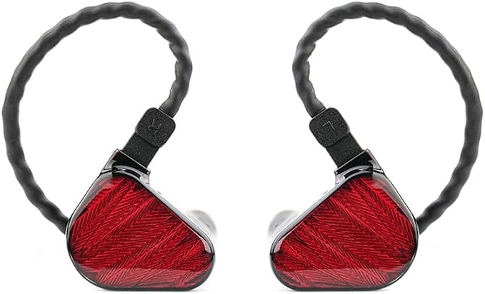 Fanmusic TRUTHEAR x Crinacle Zero:RED Dual Dynamic Drivers in Ear Headphone with 0.78 2Pin Cable