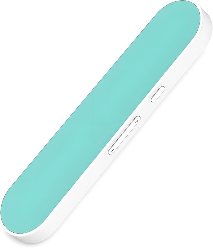Under Pillow Speaker with Bluetooth, Memory Card Playback, Timer Function/Volume Control, Deep Base Flat Soft Design for Sleep and Bedtime Entertainment(Blue)