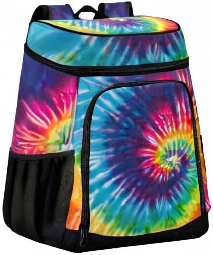 Tropical Pineapples Fruits Cooler Backpack Insulated Leak Proof Beach Cooler Bag Soft Lunch Picnic Hiking Camping Backpack Cooler