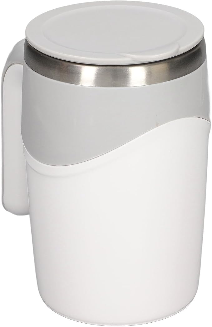 Automatic Mixing Cup, Safe Portable Electric Self Stirring Mug 380ml Multifunction 304 Stainless Steel for Home for Travel,console
