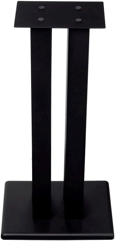 Monolith Speaker Stands - Sturdy Construction, Rectangular Columns, Rectangular Columns, 32 Inch, Black