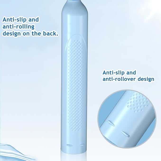 Deep Clean Rechargeable Electric Powered Toothbrush, Rechargeable Electric Toothbrush with 8 Brush Heads,Pressure Sensor to Protect Gums