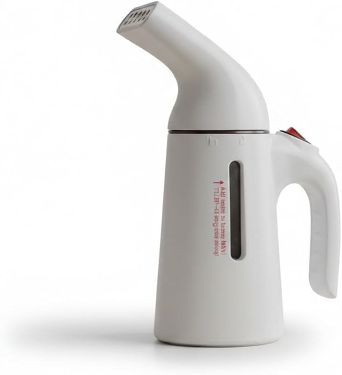 Handheld Garment Steamer – 700W Portable Clothes Steamer with ABS+PC+Stainless Steel+Silicone Build – Black Color, 110V with US Plug – Fast Heat-Up, Powerful Wrinkle Removal