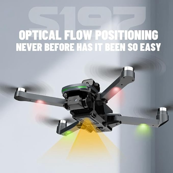 Adults GPS Drone with 4.5" Screen Remote Controller, 1080P HD Dual Lens Brushless Motor FPV RC Quadcopter, Auto Return Home, 360 Degree Flip, with 2 Batteries, Under 249g Full-Size Foldable Copter