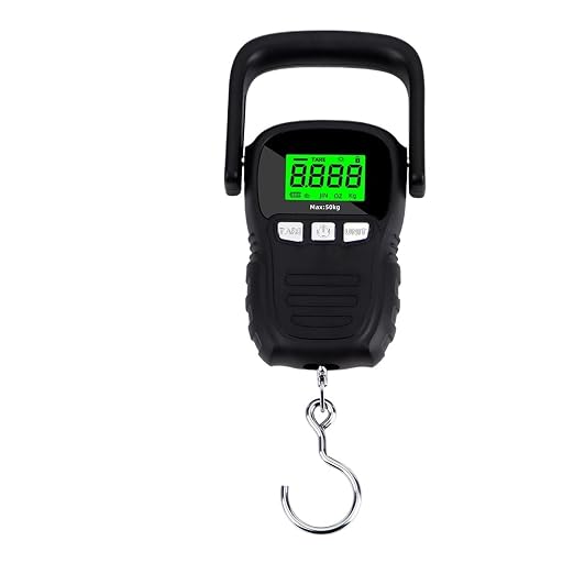 Hanging Scale Luggage Scales Digital Crane LCD Display Hook,Backlight Portable Fishing Travel Mini Electronic Weighing