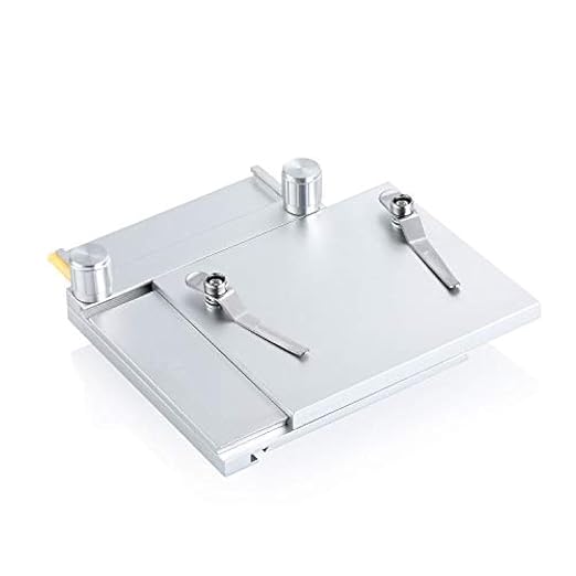 X-Y Slide/Gliding Table for Stereo Digital Microscopes| X and Y Axis Travel Sliding Stage Compatible W/ Supereyes Models Z007, Z004, Z008| Inspections, Macro/Micro Photography & Examination