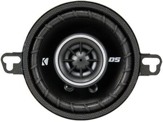 KICKER DSC350 3.5-Inch (89mm) Coaxial Speakers, 4-Ohm (Pair)