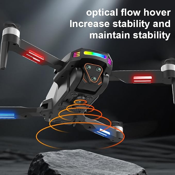 LF678 GPS Drones with Camera for Adults 4K, RC Drone with 4.5" HD Screen on Controller, 60 Mins Flight, Long Range Transmission, 360° Obstacle Avoidance, Follow Me, Auto Return, Brushless Motor, QuickShots, Lightweight and Foldable Quadcopter for Begin...