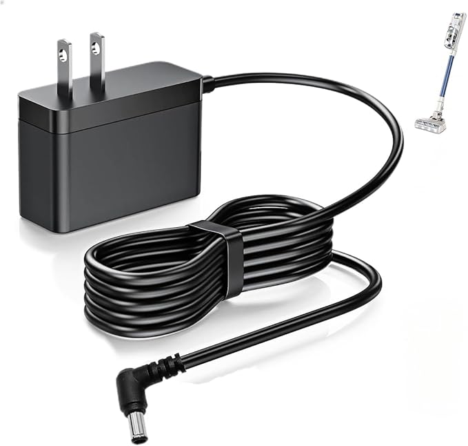 Charger AC Adapter Compatible with Bissell Cordless Vacuum PowerClean 4173 4137 Replacement Removeable Battery 4194 Self-Standing Cleaner Power Supply Cord