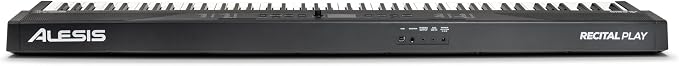 Alesis 88 Key Keyboard Piano with 480 Sounds, Speakers, USB MIDI, Carry-Bag, Stand, Headphones, Pedal and Piano Lessons for Beginners
