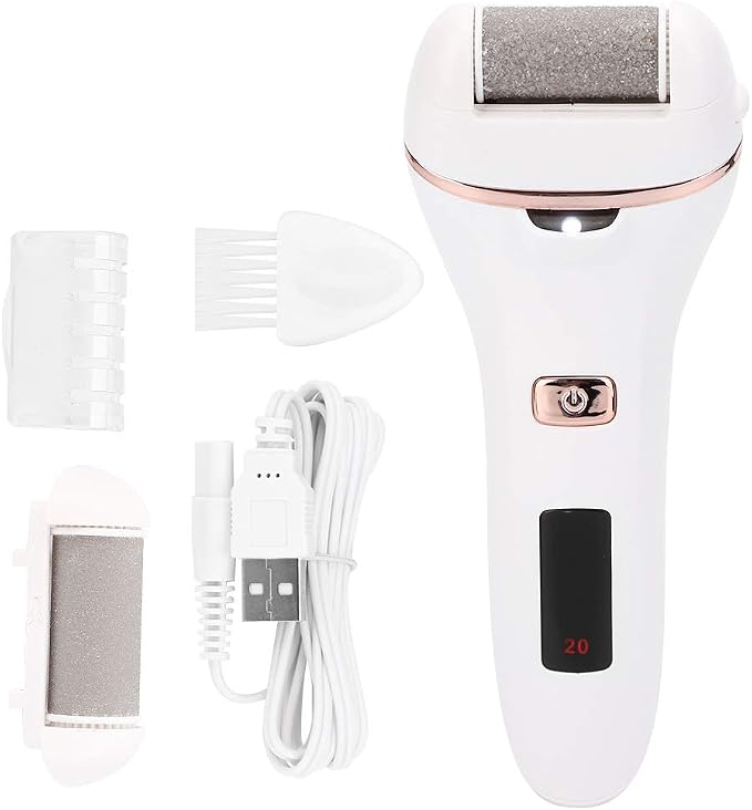 Callus File Electric Pedicure Tool Callus Remover Foot File Digital Display Pedicure Tool