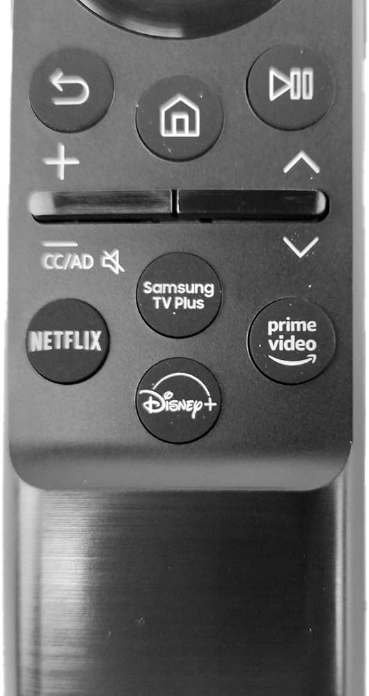BN59-01484A Replacement Remote fit for Samsung Smart TV Crystal - Netflix Prime Video Disney+ Hotkeys - No Setup Required - IR Remote Control