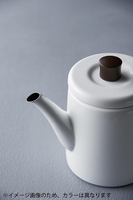 Noda Enamel Kettle, 0.3 gal (1.5 L), Enameled Porchka Pot, Made in Japan