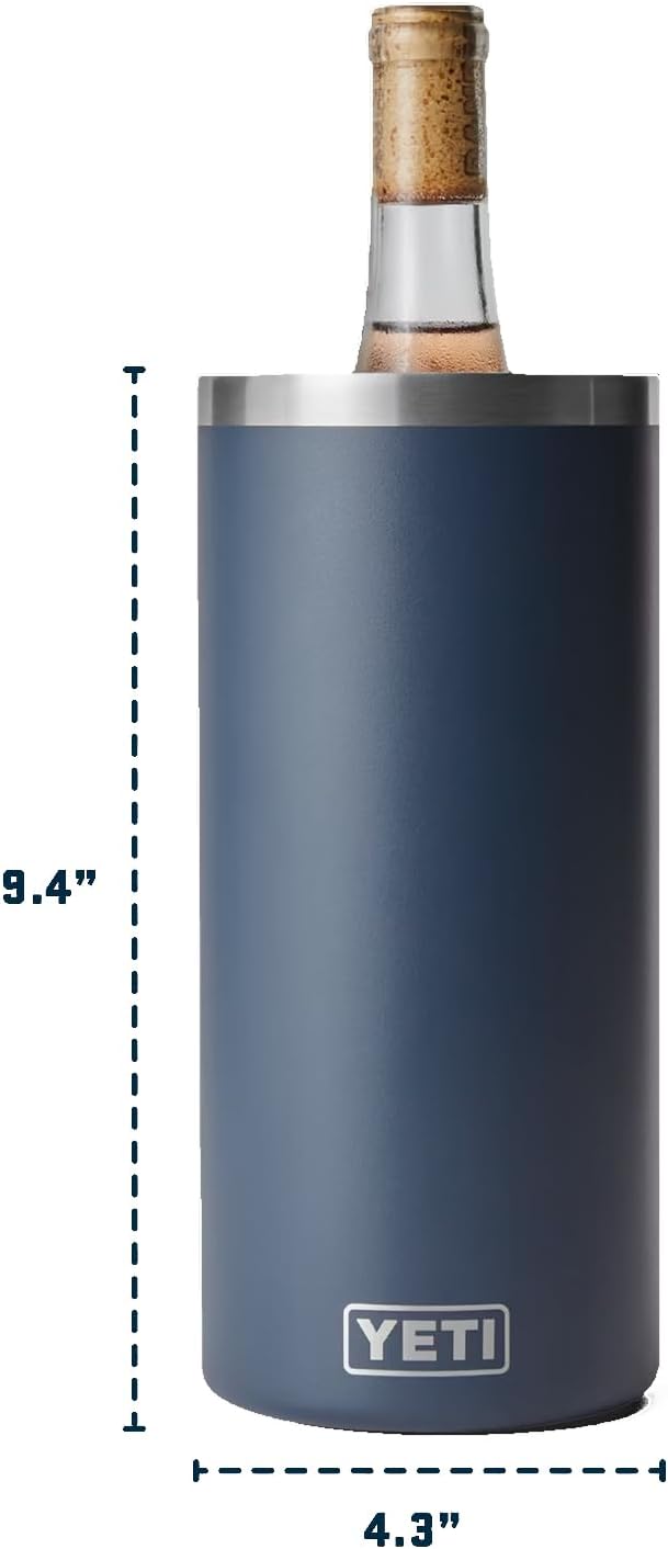 YETI Rambler Wine Chiller, Fits Most Wine Bottles