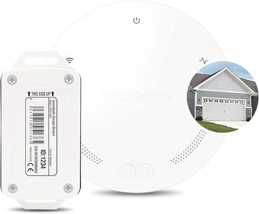 ismartgate MINI Smart Garage Opener - Universal WiFi Remote Controller Compatible with Alexa, Google Home, iPhone, Android,Door Left Open Alert, Door Security Systems. No Hub Needed.