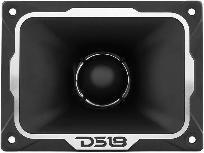 DS18 PRO-TWX5 Aluminum Super Bullet Tweeter 1.5" VC 500W Max, 250W RMS, 4 Ohms with Built in Crossover Tweeters are The Best in The Pro Audio and Voceteo Market (1 Speaker)