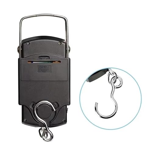Hanging Scale Luggage Scales Digital Crane,Portable Hook LCD Backlight for Travel Courier
