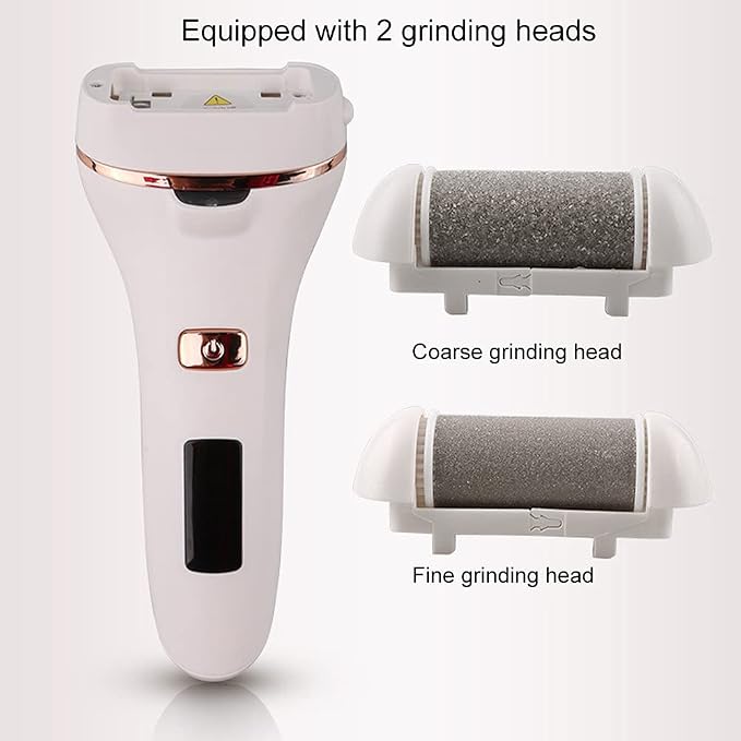 Callus File Electric Pedicure Tool Callus Remover Foot File Digital Display Pedicure Tool