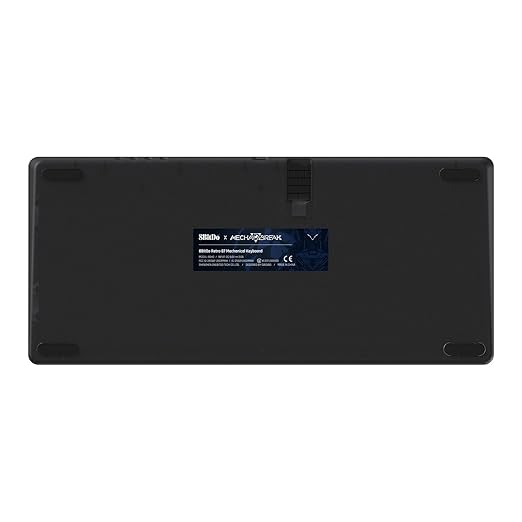 8BitDo Retro 87 Mechanical Keyboard with Hot-Swappable Kailh Switches, RGB Backlight, Programmable Buttons, Wireless 2.4G/Bluetooth/USB-C for Windows and Android - Mecha Break: Panther