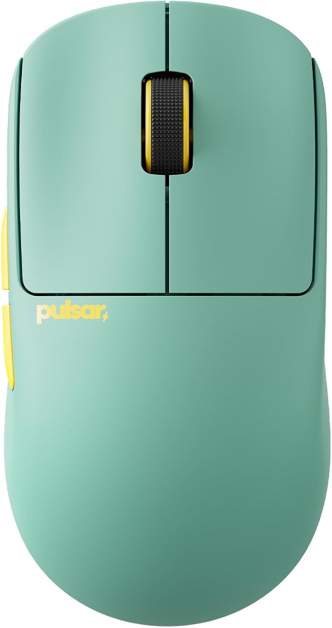 Pulsar Gaming Gears X2 Crazylight Wireless Gaming Mouse, Ultra Lightweight 1.27 oz (36g), Optical Switch, 32000 DPI, 750 IPS, XS-1 Sensor, 8k Compatible (Mini, Wildscape Forest)