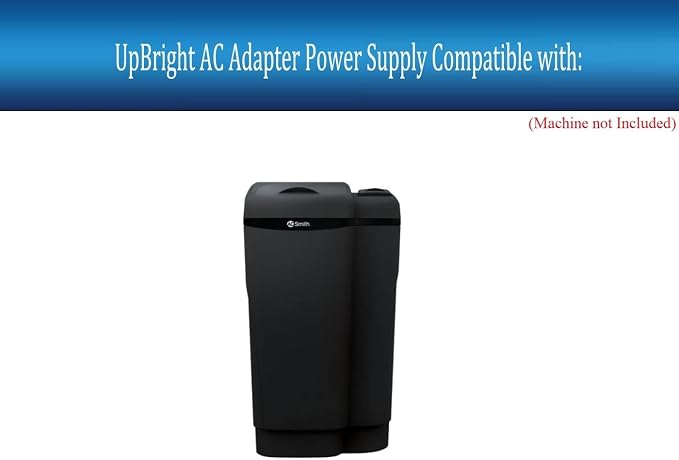UpBright 12V AC/AC Adapter Compatible with AO Smith 100238067 Water Softener Controller Transformer AO-WH-SOFT-400T OEM XT-12000500AU XT12000500AU 12VAC 500mA 6.0W Power Supply Cord PS Battery Charger