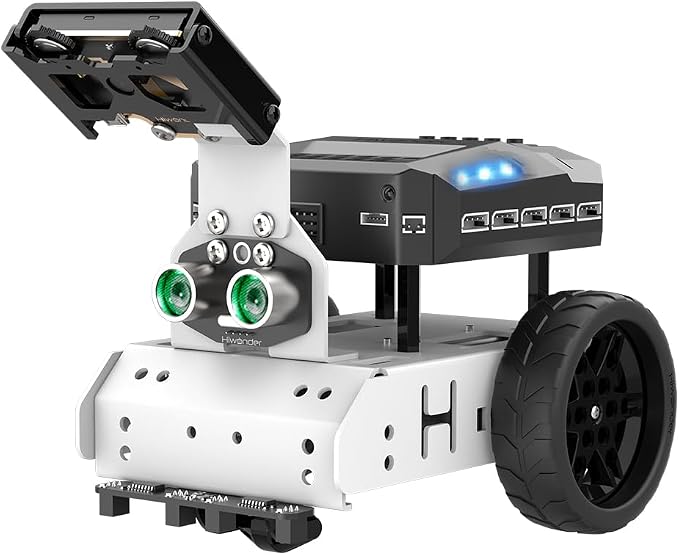 LewanSoul AiNova AI Vision Robot Car for Scratch & Python Programming, Coding Robot Kit STEM Projects Educational Building Robot Open Source Smart Robotic, Standard Kit