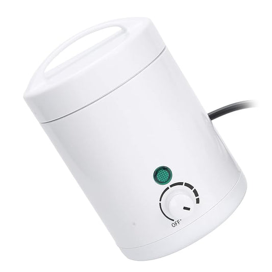 Mini Wax Warmer, Portable Professional Electric Hair Removal Paraffin Wax Heater Machine for SPA Salon Brow Body Nose Hair Upper Lip Waxing