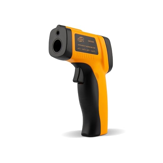 Infrared Laser Thermometer - Accurate and Instant Readings, Non-Contact Digital Temperature Gun for Cooking, HVAC, and Automotive