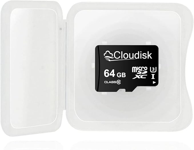 Pack of 10 Micro SD Card 64GB Flash Memory Card C10 A2 U3 Micro SDXC with SD Adapter, Card Reader (64GB)