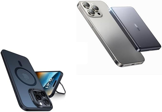 TORRAS Magnetic Case & Magnetic MiniMag Power Bank, 10,000mAh - Buy Together to Save 15%