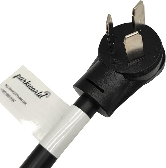 Parkworld 63517 Gas to Electric Stove Power Converter - Oven/Range/Stove 10-50P Male to 5-15R (T-Blade 5-20R) 220V to 110V Adapter - 18 Inch