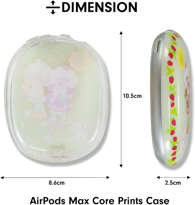 Sonix Protective Case for AirPods Max 2 & 1 | Headphones Cover | Strawberry Shortcake Berry Besties