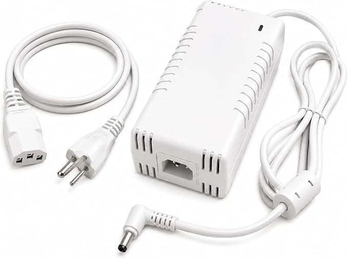 54V 3.9A 210W White Power Adapter Compatible with Ubiquiti UniFi XG 6 PoE US-XG-6POE, USW-Ultra-210W, UACC-Adapter-AC-210W, ADS-210NX-48-1 AC/DC Power Supply Charger